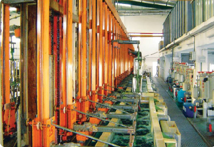 帰りのタイプ自動Electrolessニッケル メッキ ラインOEM